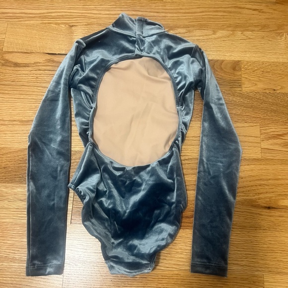 Eleve Child Medium Velvet Leotard - Picture 2 of 3